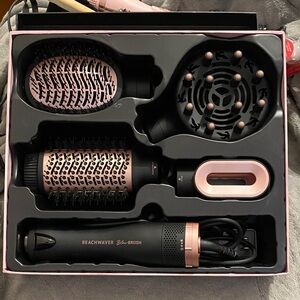 Beachwaver Pink and Black Hair Styling Set-Preowned- Use once upgrade ti Dyson.